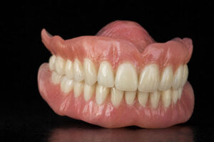 a set of digital dentures